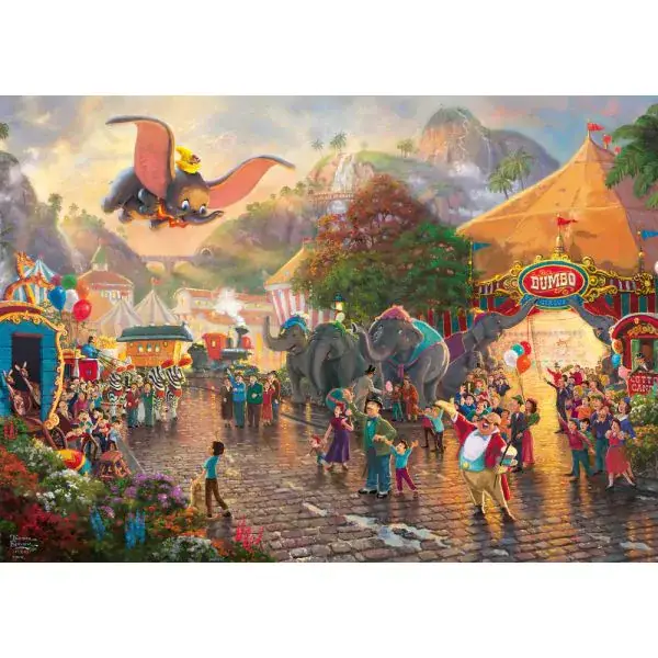 Schmidt Spiele Thomas Kinkade Studios: Disney Dreams Collection - Dumbo 1.000 Teile Puzzle Exklusive Angebote
