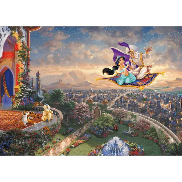 Schmidt Spiele Thomas Kinkade Studios: Disney Dreams Collection - Aladdin, 1.000 Teile Puzzle Sonderangebote