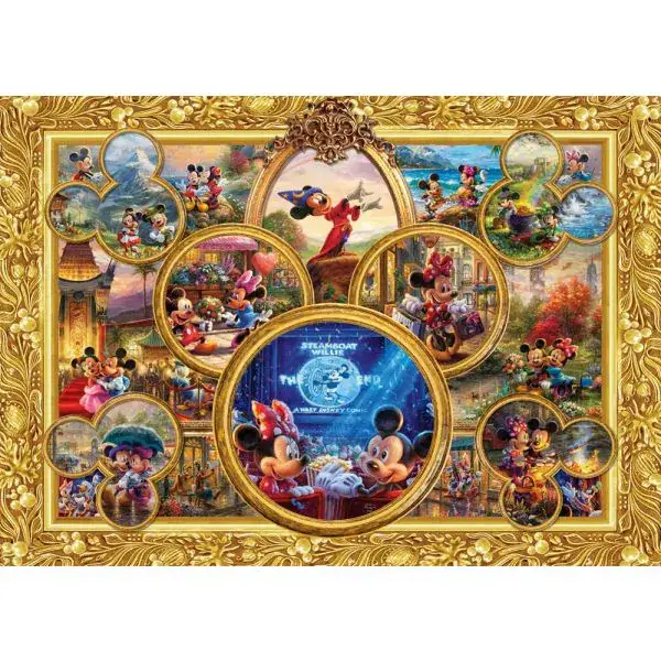 Schmidt Spiele Thomas Kinkade Studios: Disney Dreams Collections -Mickey & Minnie, 2.000 Teile Puzzle Letzte 2 Tage