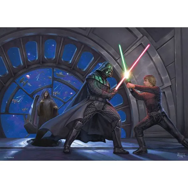 Schmidt Spiele Thomas Kinkade Studios: Star Wars - A Son’s Destiny, 1.000 Teile Puzzle Zeitbegrenzte Promotion