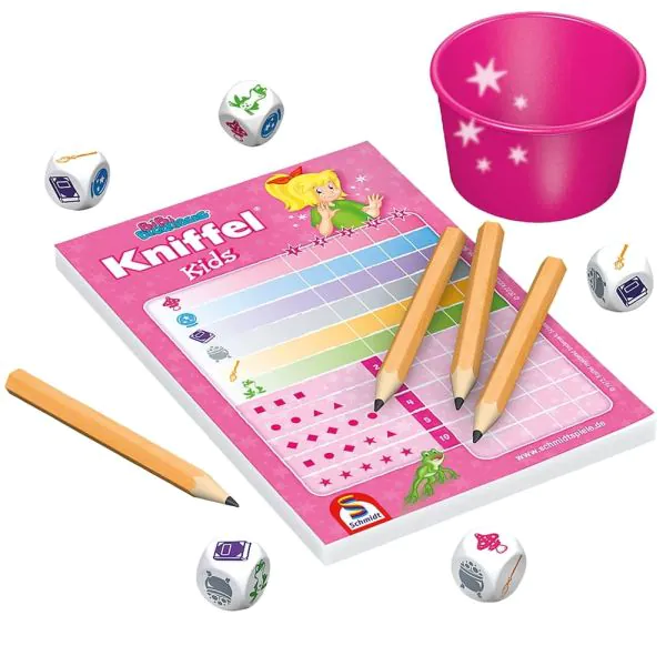 Schmidt Spiele Bibi Blocksberg: Kniffel® Kids, Kinderspiel Nur für heute