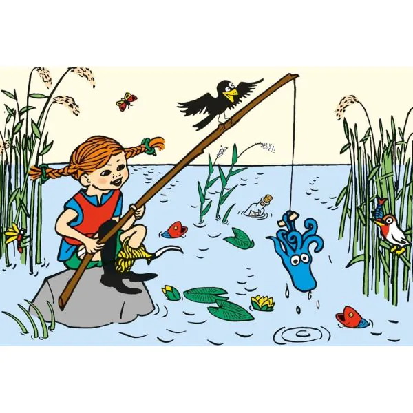 Schmidt Spiele Pippi™ Langstrumpf: Ich mache mir die Welt, wie sie mir gefällt, 3x48-teiliges Kinderpuzzle Nur noch ein Tag übrig