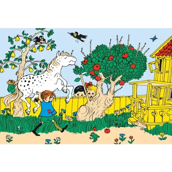 Schmidt Spiele Pippi™ Langstrumpf: Das stärkste Mädchen der Welt, 60 Teile Kinderpuzzle Super Rabatt
