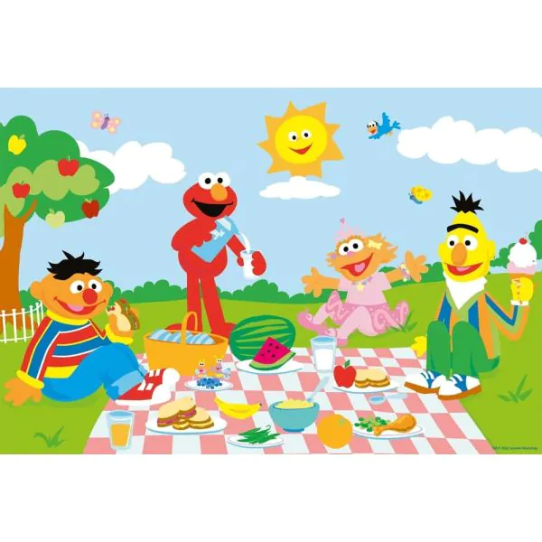 Schmidt Spiele Sesamstrasse®: Sachen machen, 3x24-teiliges Kinderpuzzle Clearance-Verkauf