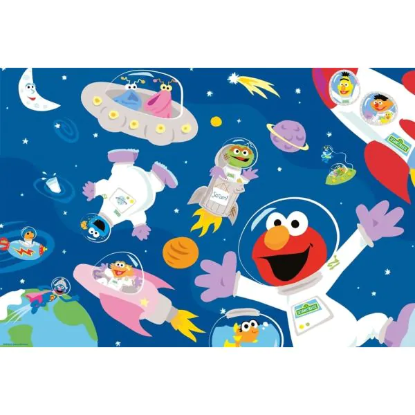 Schmidt Spiele Sesamstrasse®: Im Weltall, 60 Teile Kinderpuzzle Begrenzt auf 3 Tage