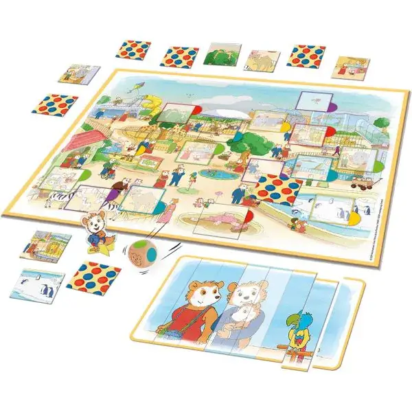 Schmidt Spiele Bobo Siebenschläfer: Bobo im Zoo – Die spannende Tiersuche, Kinderspiel 50% Rabatt für begrenzte Zeit