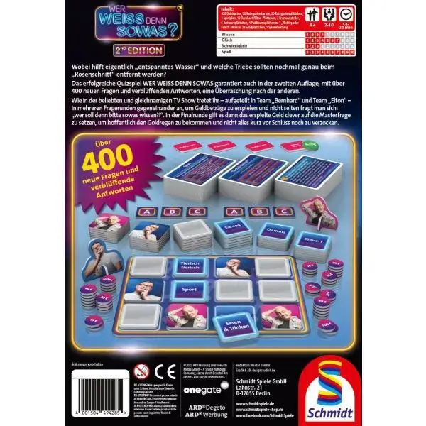 Schmidt Spiele Wer weiss denn sowas? 2nd Edition, Familienspiel im Angebot