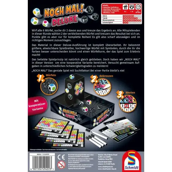 Schmidt Spiele Noch mal! – Deluxe, Klein & Fein Reihe Versandkostenfrei