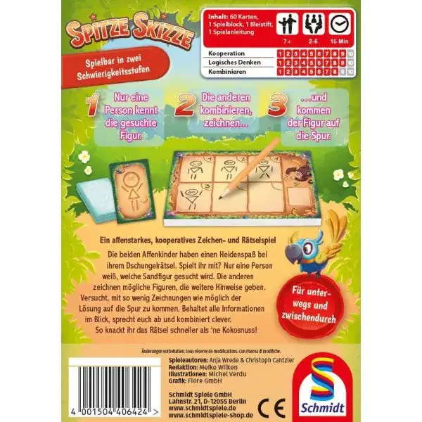 Schmidt Spiele Spitze Skizze, Kinderspiel Großer Ausverkauf
