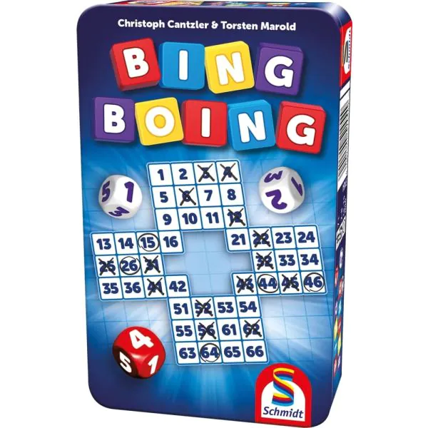 Schmidt Spiele Bing Boing, Reisespiel in der Metalldose Online Shopping