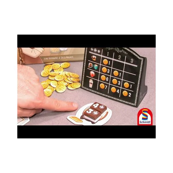Schmidt Spiele Café Del Gatto, Familienspiel Preisnachlass
