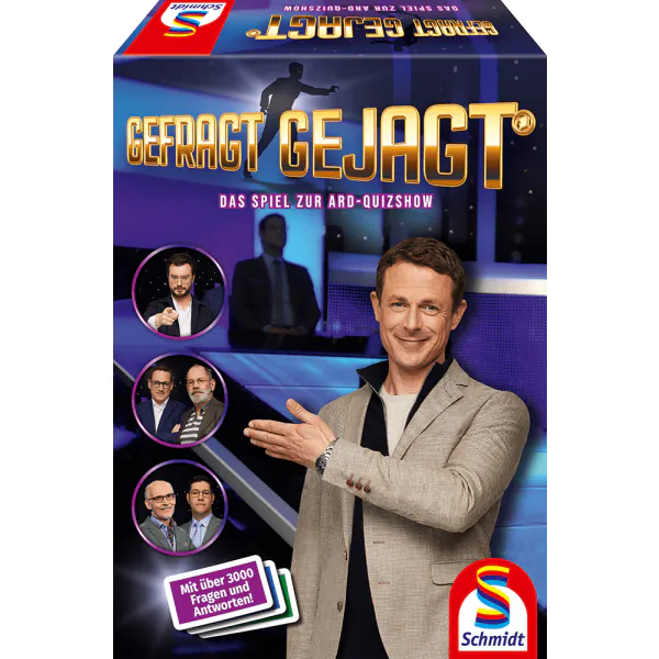 Schmidt Spiele Gefragt Gejagt – Das Brettspiel Lagerräumung