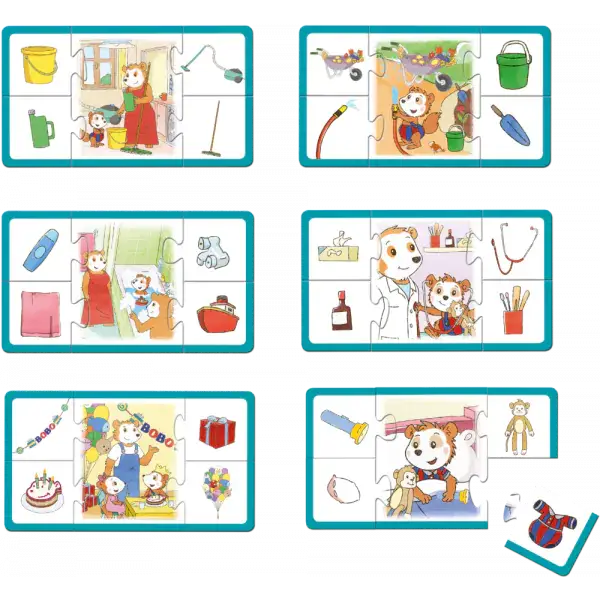 Schmidt Spiele Bobo Siebenschläfer, Was gehört wozu? Große Rabatte