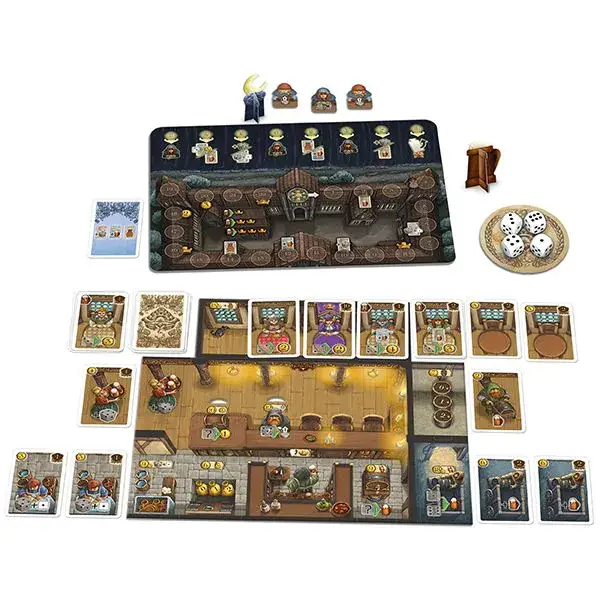 Schmidt Spiele Die Tavernen im Tiefen Thal, Strategiespiel Nur für heute
