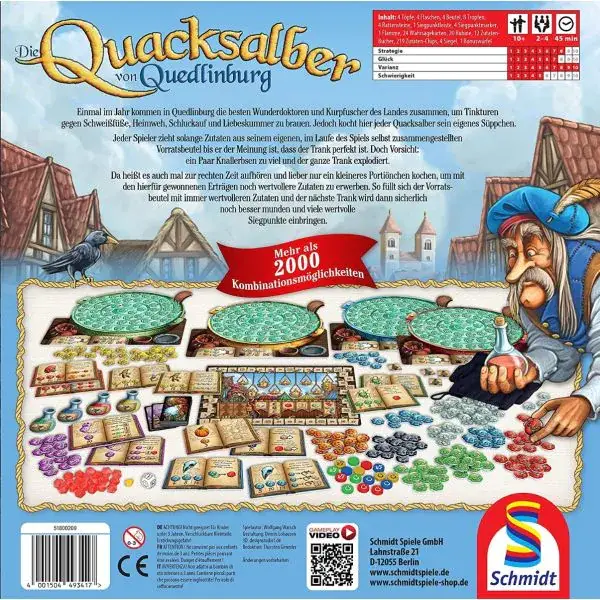 Schmidt Spiele Die Quacksalber von Quedlinburg zollfrei