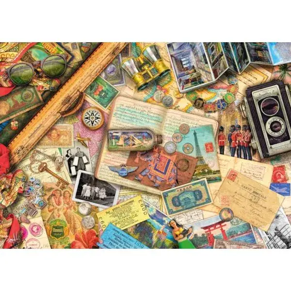 Schmidt Spiele Aimee Stewart: Aufgetischt: Reise-Erinnerungen, 1.000 Teile Puzzle Günstiger Verkauf