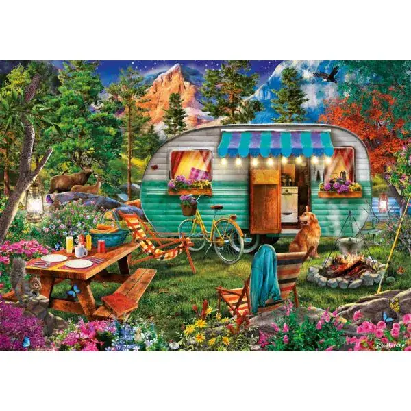 Schmidt Spiele Camper-Romantik, 500 Teile Puzzle Top Angebot