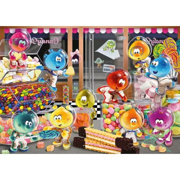 Schmidt Spiele SpaceBubble.Club: Happy Together im Candy Store, 1.000 Teile Puzzle Online Outlet