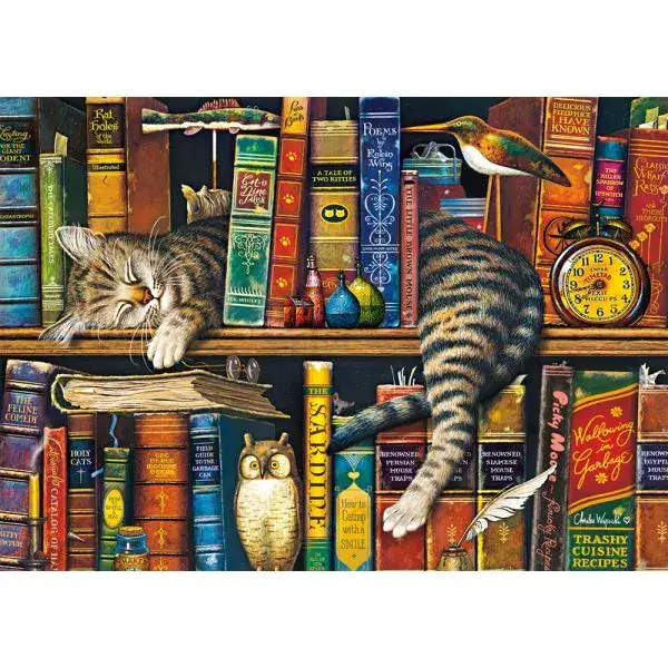 Schmidt Spiele Charles Wysocki: Frederick, der Literat, 1.000 Teile Puzzle Tägliche Deals