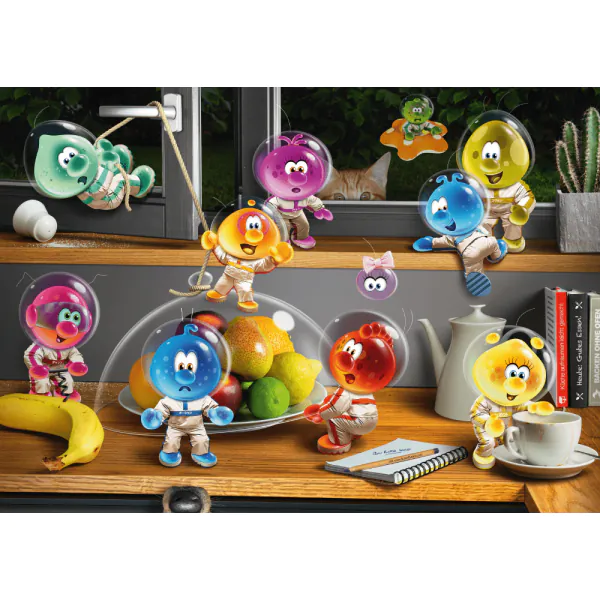 Schmidt Spiele SpaceBubble.Club: Eroberung der Küche, 1.000 Teile Puzzle Tiefpreis