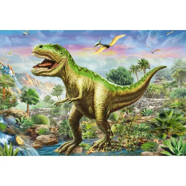 Schmidt Spiele Abenteuer mit den Dinosauriern, 3x48-teiliges Kinderpuzzle JETZT KAUFEN