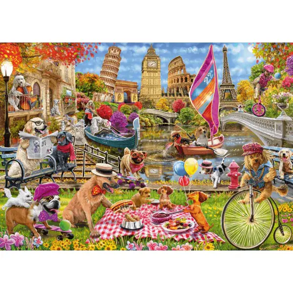 Schmidt Spiele Steve Sundram: Hundewahnsinn, 1.000 Teile Puzzle Kostenloser Versand international