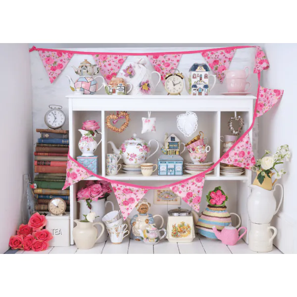 Schmidt Spiele Tea Time, 1.000 Teile Puzzle Begrenzt auf 3 Tage