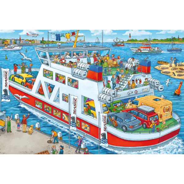 Schmidt Spiele Wo ist das kleine Segelboot? 3x24 Teile Kinderpuzzle Angebote