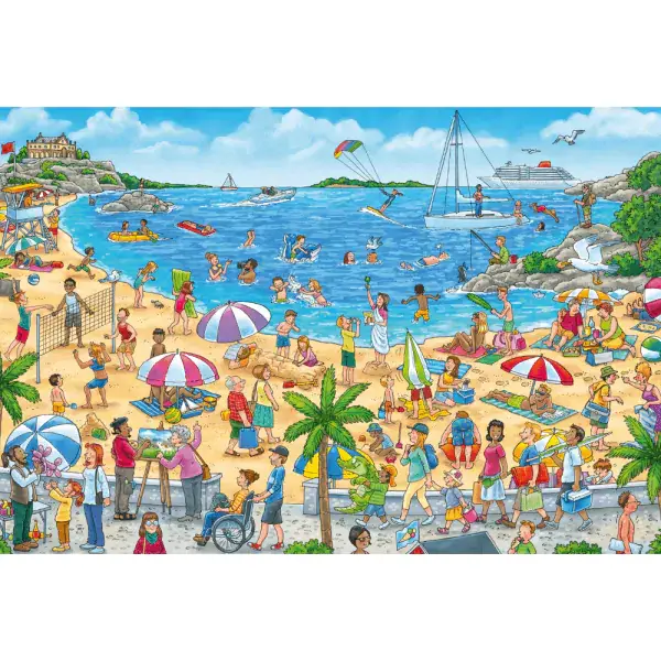 Schmidt Spiele Wo ist das kleine Segelboot? 3x24 Teile Kinderpuzzle Angebote