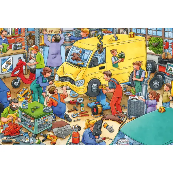 Schmidt Spiele Wo ist die kleine Bohrmaschine? 3x24 Teile Kinderpuzzle Hotsell