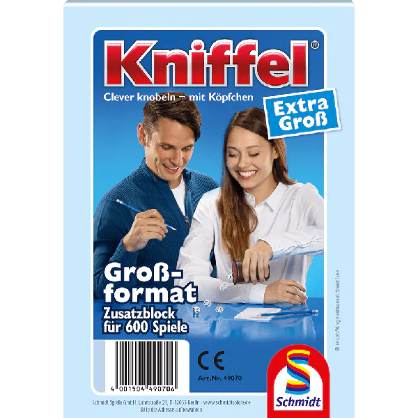 Schmidt Spiele Großer Kniffelblock (100 Blatt) Top Angebot
