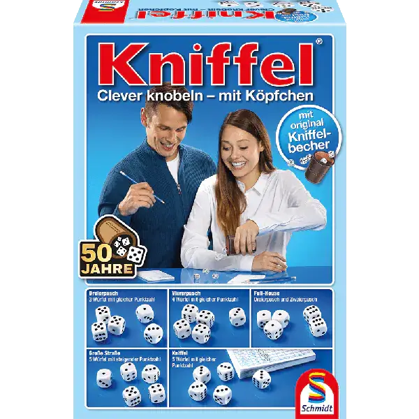 Schmidt Spiele Kniffel® mit original Kniffelbecher Online Outlet