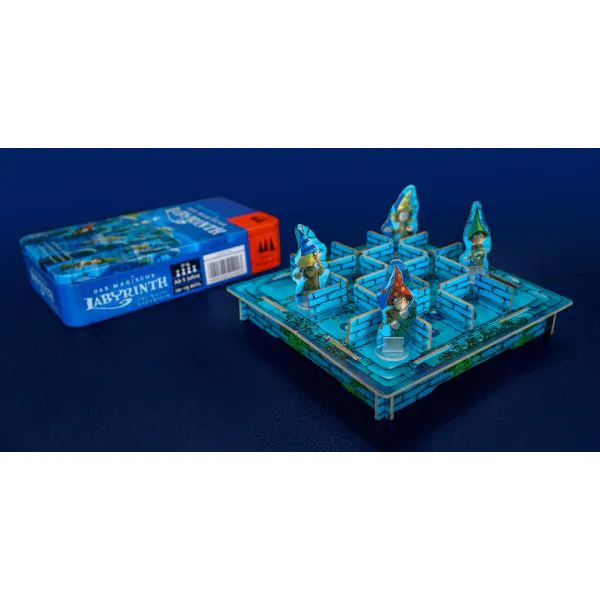Schmidt Spiele Drei Magier®: Das magische Labyrinth, Reisespiel in der Metalldose Blitzangebot
