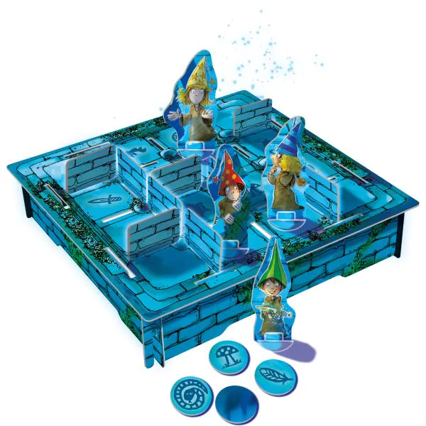Schmidt Spiele Drei Magier®: Das magische Labyrinth, Reisespiel in der Metalldose Blitzangebot