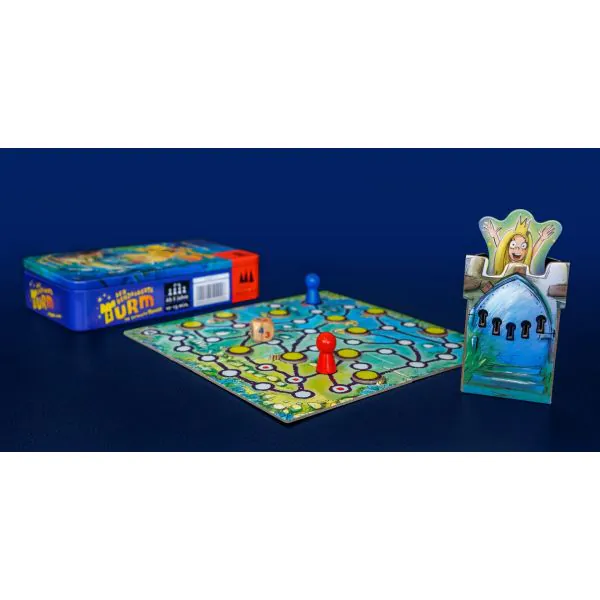 Schmidt Spiele Drei Magier®: Der verzauberte Turm, Reisespiel in der Metalldose Große Rabatte