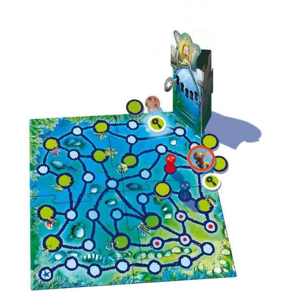 Schmidt Spiele Drei Magier®: Der verzauberte Turm, Reisespiel in der Metalldose Große Rabatte