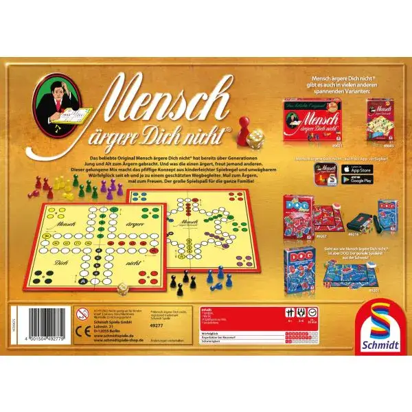 Schmidt Spiele Mensch ärgere Dich nicht® – Gold-Edition Wochenangebot