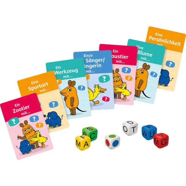 Schmidt Spiele Die Maus - Mit Köpfchen, Kinderspiel Nur für heute