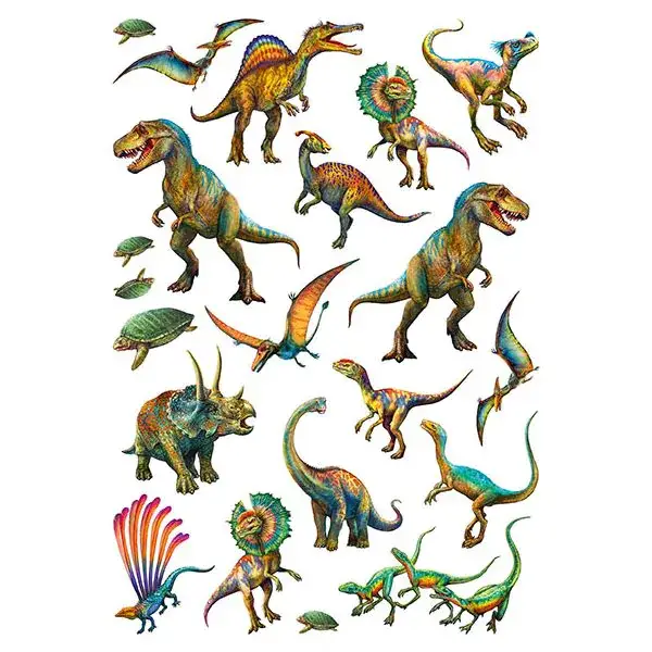 Schmidt Spiele Wilde Dinos, 150 Teile Kinderpuzzle mit Add-on (Tattoos Dinosaurier) Discount Store für neue Produkte