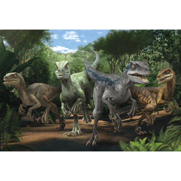 Schmidt Spiele Jurassic World: Camp Cretaceous - Das Velociraptor Rudel, 100 Teile Kinderpuzzle Online