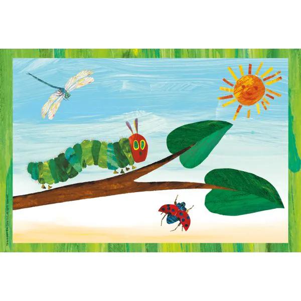 Schmidt Spiele Die kleine Raupe Nimmersatt: Raupe-Kokon-Schmetterling, 3x24 Teile Kinderpuzzle Angebote