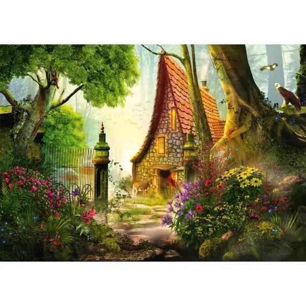 Schmidt Spiele Georgia Fellenberg: Haus auf der Lichtung, 1.000 Teile Puzzle Schlussverkauf