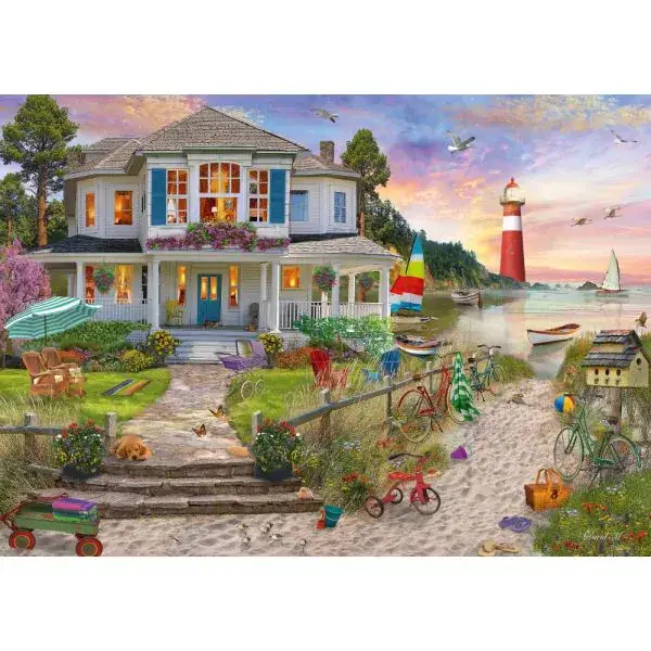 Schmidt Spiele Das Strandhaus, 1.000 Teile Puzzle Fabrikverkauf