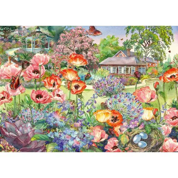 Schmidt Spiele Blühender Garten, 1.000 Teile Puzzle Limitierter Zeitrabatt