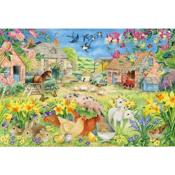 Schmidt Spiele Mein kleiner Bauernhof, 60 Teile Kinderpuzzle Rabatt