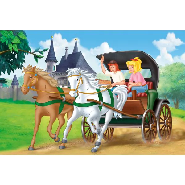 Schmidt Spiele Bibi & Tina: Kutschfahrt, 150 Teile Kinderpuzzle Exklusivangebot