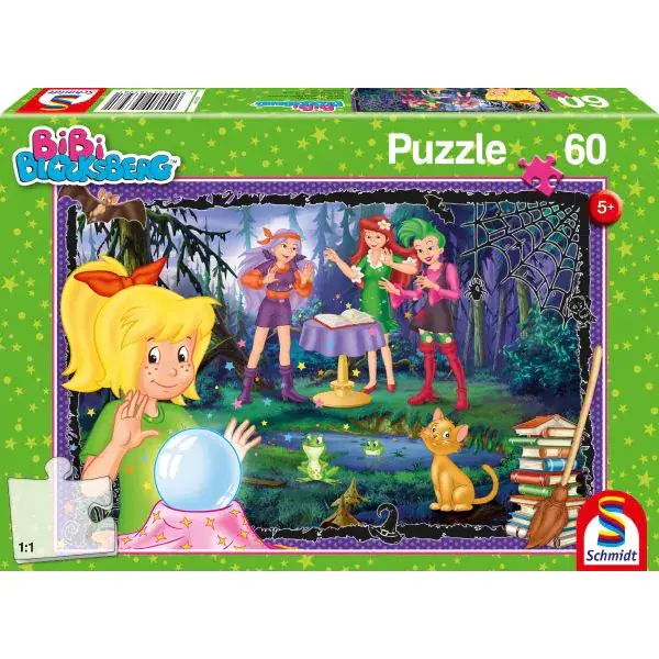 Schmidt Spiele Bibi Blocksberg: Voll verhext, 60 Teile Kinderpuzzle Cyber Monday