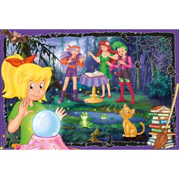 Schmidt Spiele Bibi Blocksberg: Voll verhext, 60 Teile Kinderpuzzle Cyber Monday