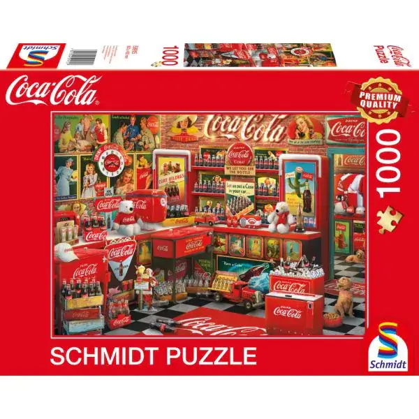 Schmidt Spiele Coca Cola: Nostalgie, 1.000 Teile Puzzle Exklusive Angebote