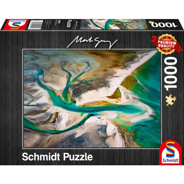 Schmidt Spiele Mark Gray: Verschmelzung, 1.000 Teile Puzzle Riesige Ersparnisse